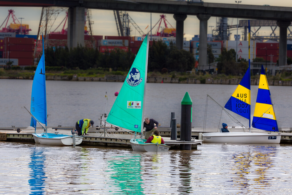 Hansa sail boats by briaan