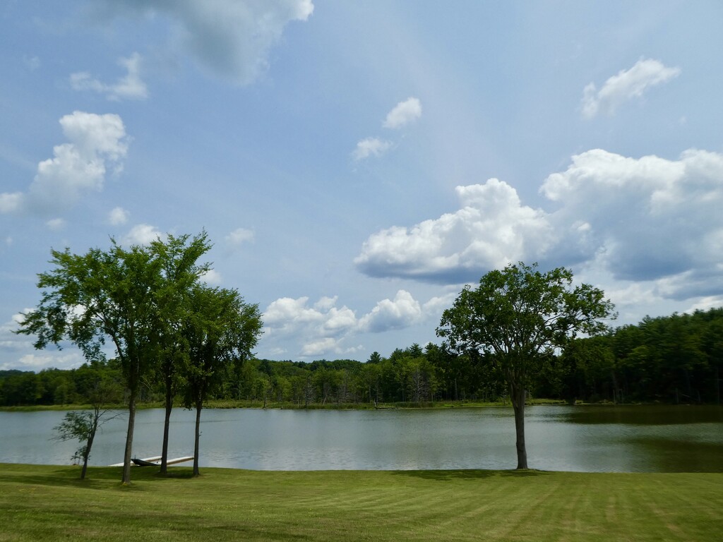 The lake at Barbara’s house by mtb24