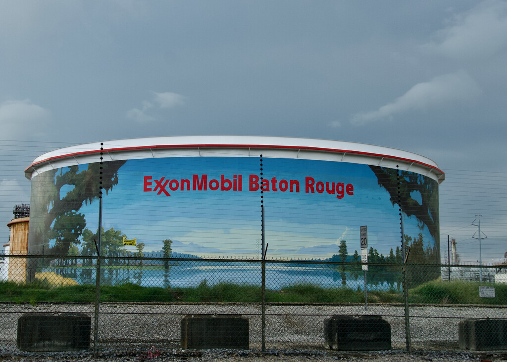 At the ExxonMobil refinery in Baton Rouge by eudora