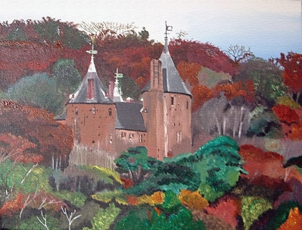 Castle Coch (painting) by stuart46