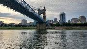 22nd Jul 2024 - Cincinnati from the River (Under the Bridge)