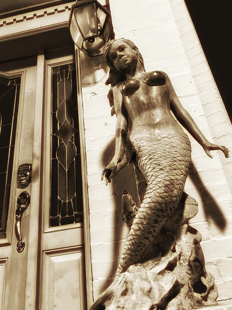 Street Corner Mermaid (Baltimore) by jakb