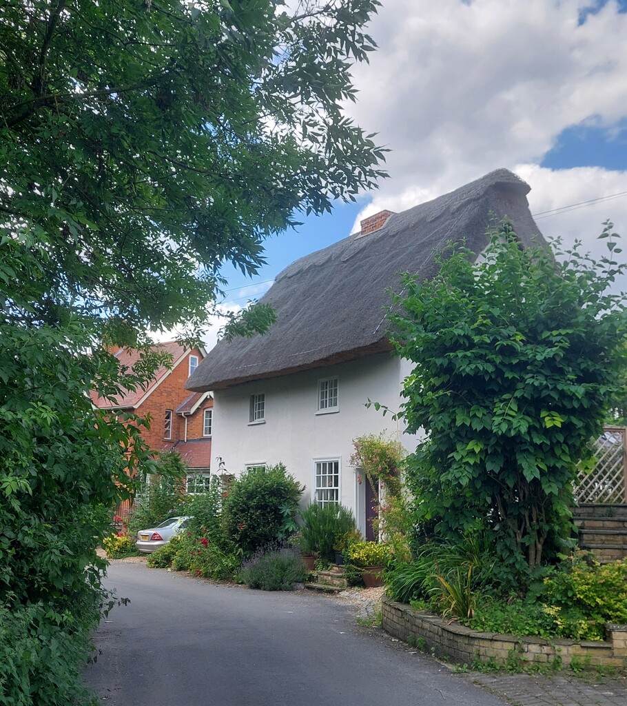 Thatched cottage, Ashwell by busylady