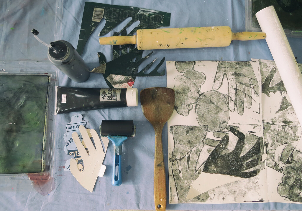 Printmaking utensils  by kali66