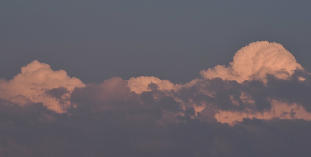 Yesterday Evening Cloudscape by bjywamer