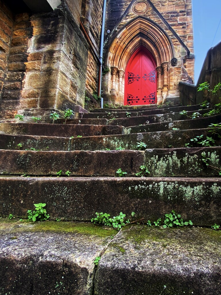 Stairway to heaven at St Joseph’s Catholic Church, Newtown, in Sydney.  by johnfalconer