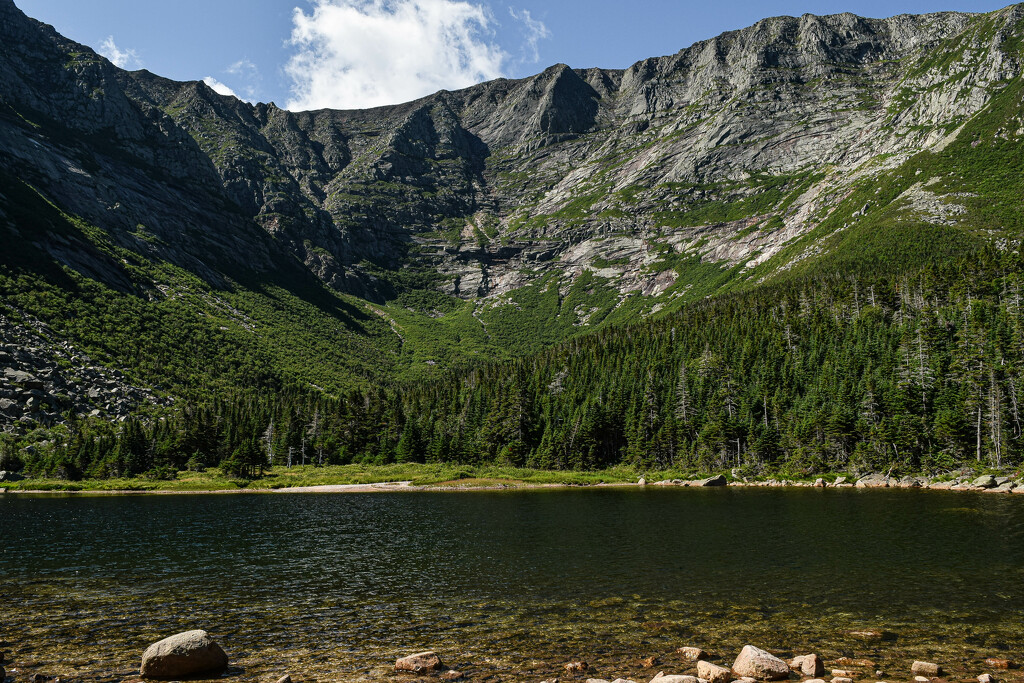 Chimney Pond and Knife's Edge by darchibald