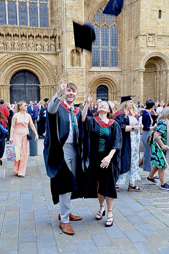 Tossing the Mortarboards by carole_sandford