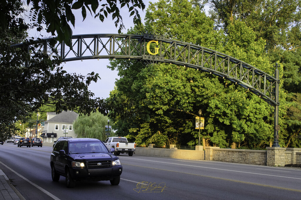 Gateway at the entrance to our community of Gahanna by ggshearron