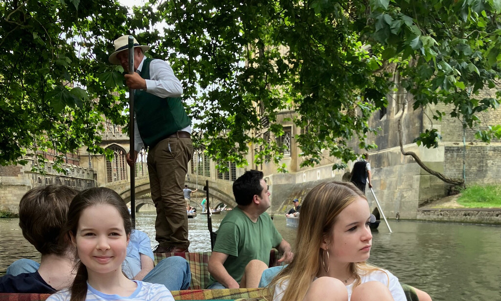 Punting on the River Cam by g3xbm