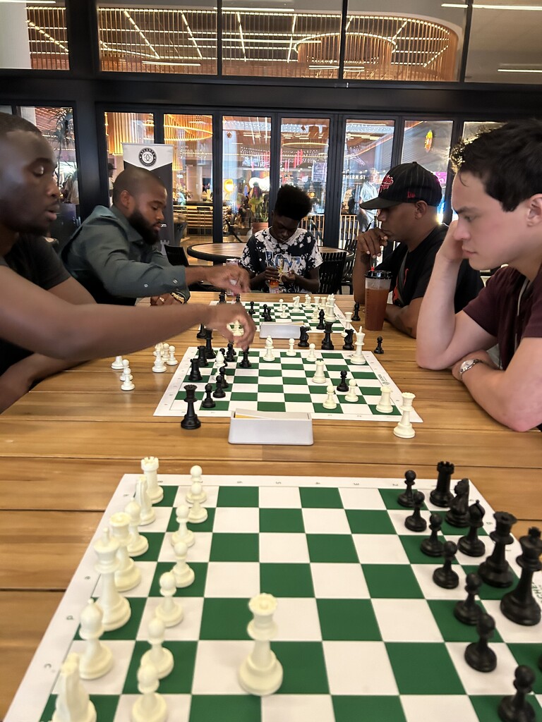 Neighborhood chess, Midtown Atlanta by swagman