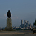General Wolfe and a London skyline