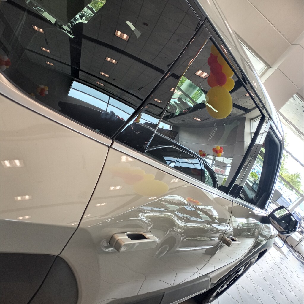 New EV in showroom by sewfree