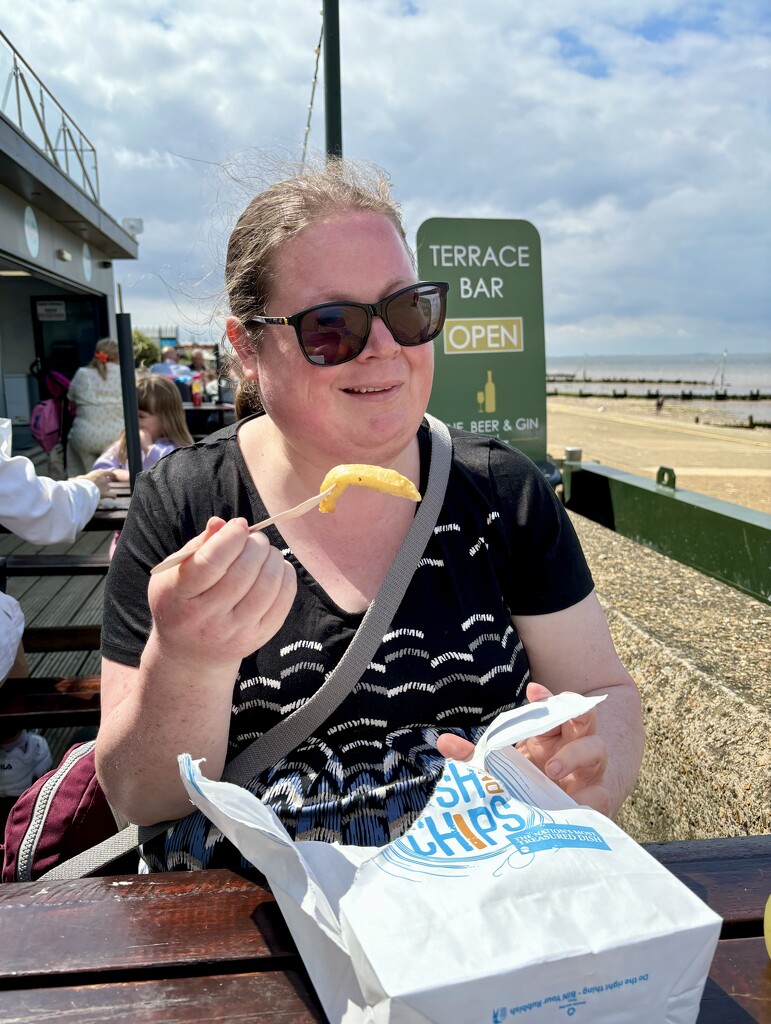 Chips At The Beach by gillian1912