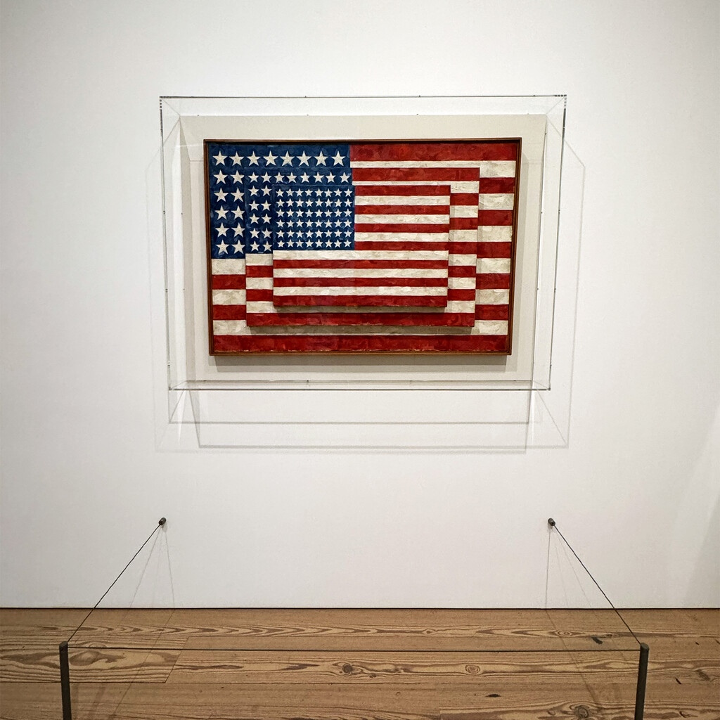 Jasper Johns At The Whitney by yogiw