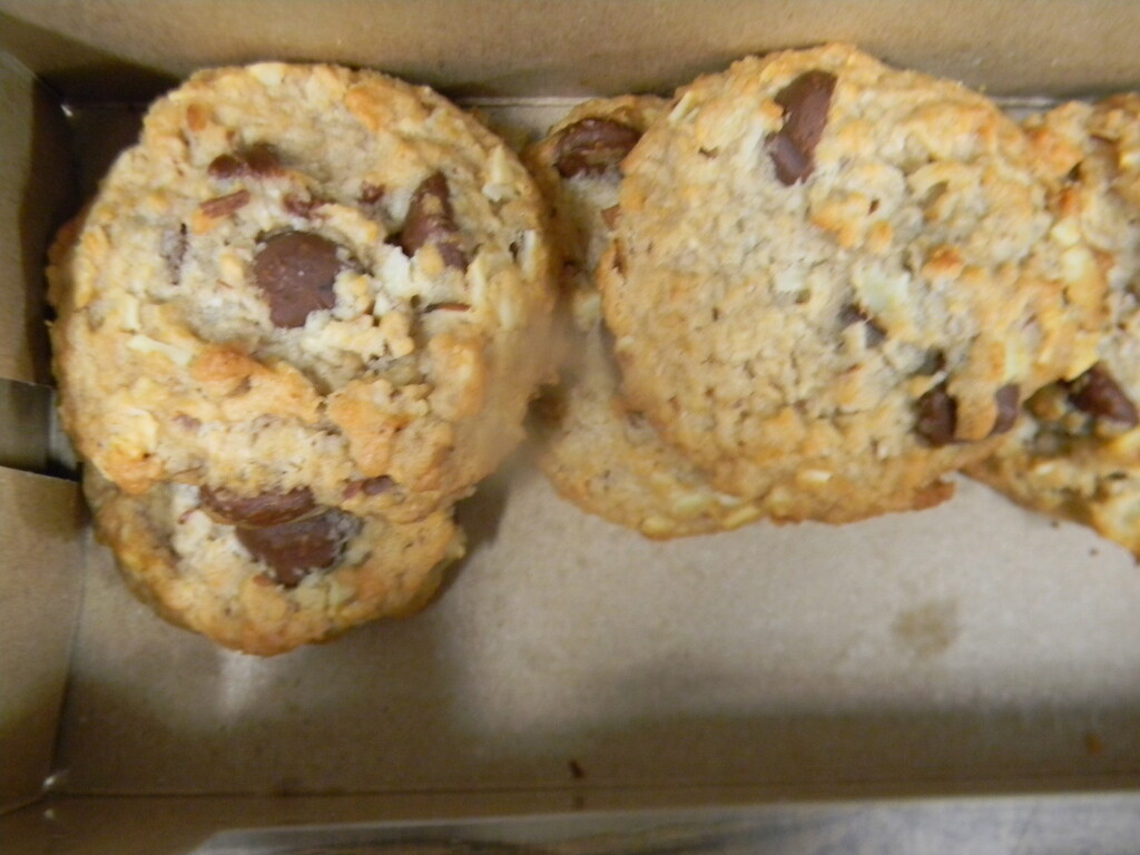 Chocolate Chip Coconut Almond Cookies by sfeldphotos