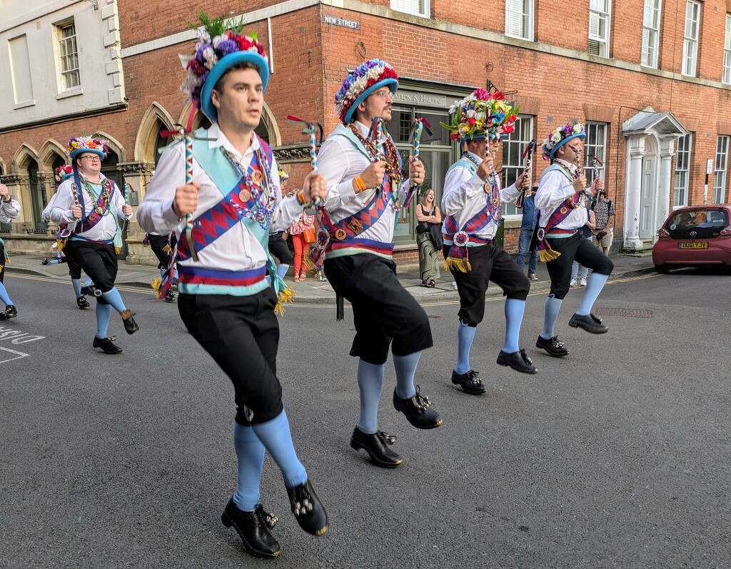 North West morris dancers  by boxplayer