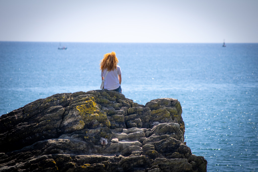 Gazing out over the Atlantic  by swillinbillyflynn