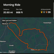 28th Jul 2024 - First club ride in a while 