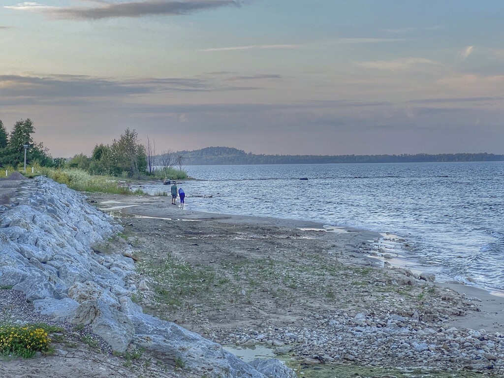 walking the shoreline by amyk