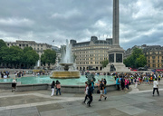 20th Jul 2024 - Fountain of Trafalgar Square. 