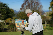 30th Jul 2024 - Depth of field: Plein air painter