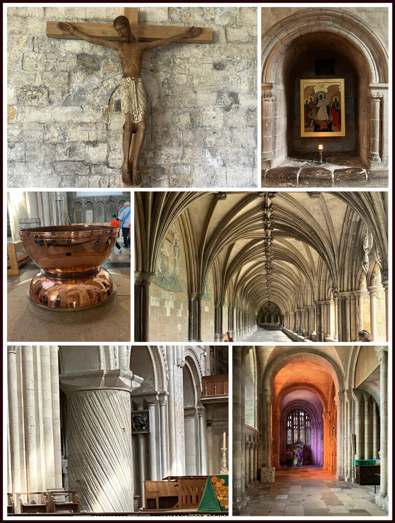 Inside Norwich Cathedral  by foxes37