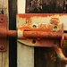   A Rusty Gate Bolt ~  by happysnaps