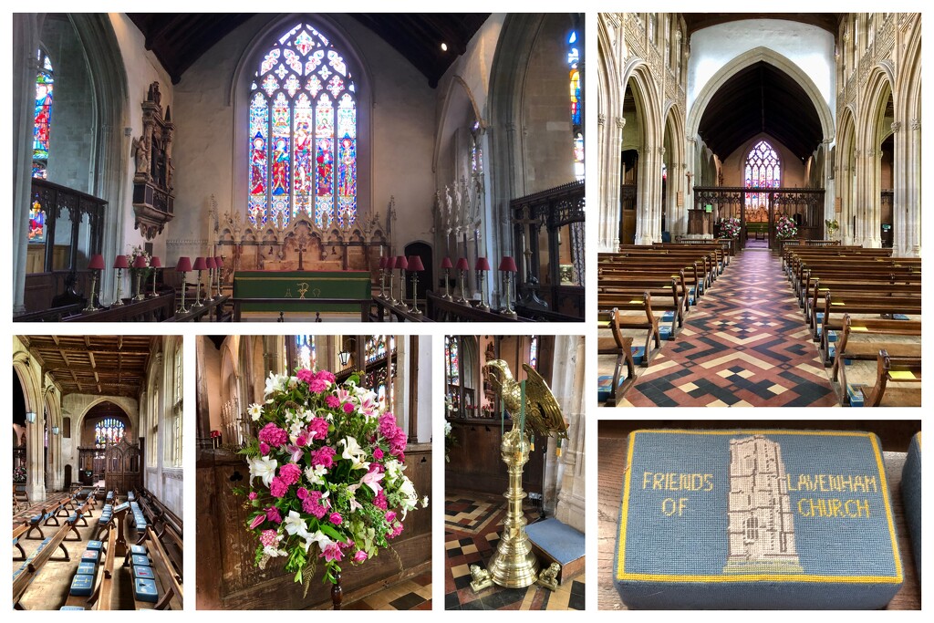 Lavenham Church - Interior by susiemc