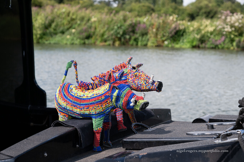 African barge mascots by nigelrogers