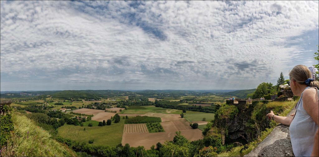 6 - View of the Landscape from Domme by marshwader