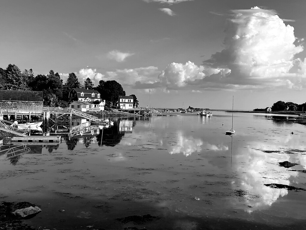 Clouds On The Bay by rickaubin