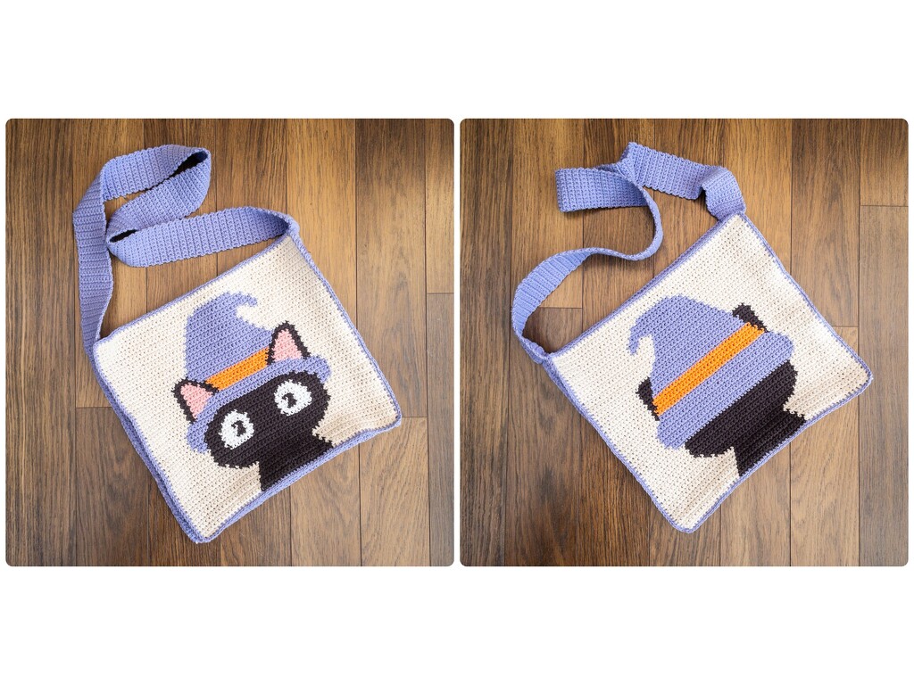 Witch Cat Bag by humphreyhippo