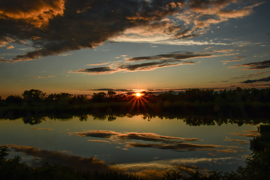 Baker Wetlands Sunset 7-7-24 by kareenking