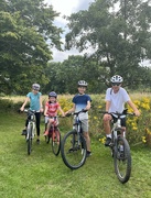 2nd Aug 2024 - Cousins on a bike ride....