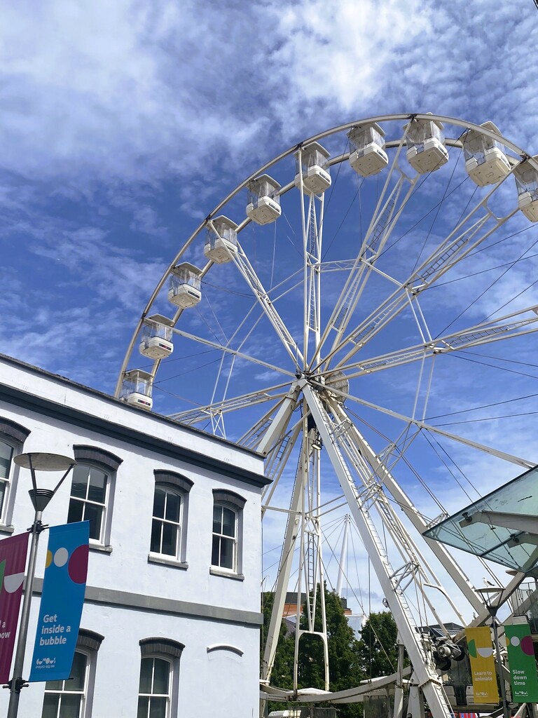 big wheel against the sky by cam365pix