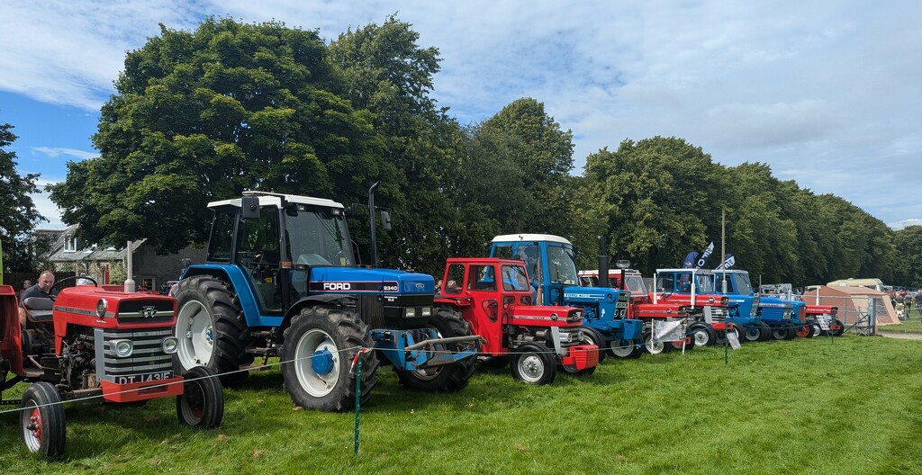 Tractors in the park by sarah19