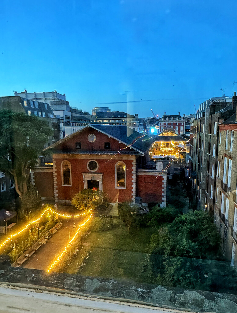 Coven Garden from our hotel room.  by cocobella