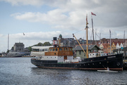 4th Aug 2024 - A luxury yacht, a veteran ship and a kayak....