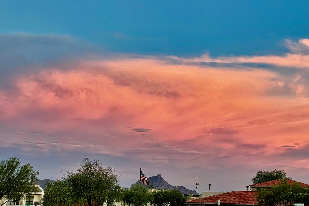 8 2 Sunset at Fountain Hills by sandlily