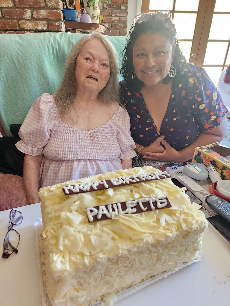 Happy 90th Paulette by mariaostrowski