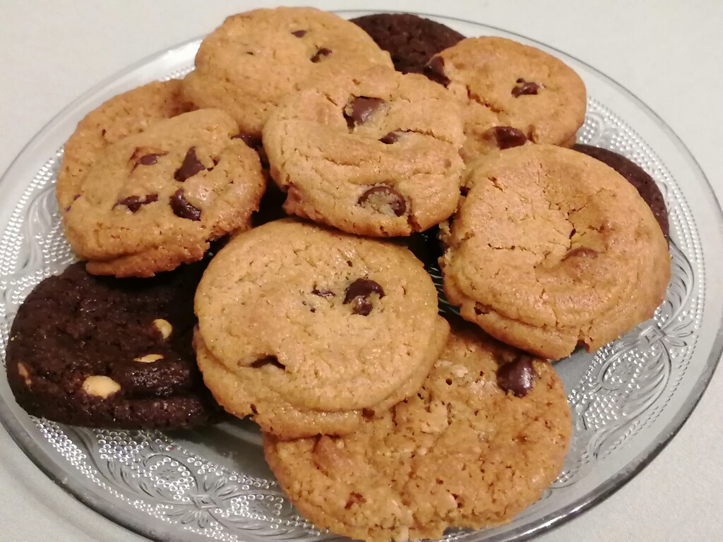 Chocolate Chip Cookie Sampler Plate by princessicajessica