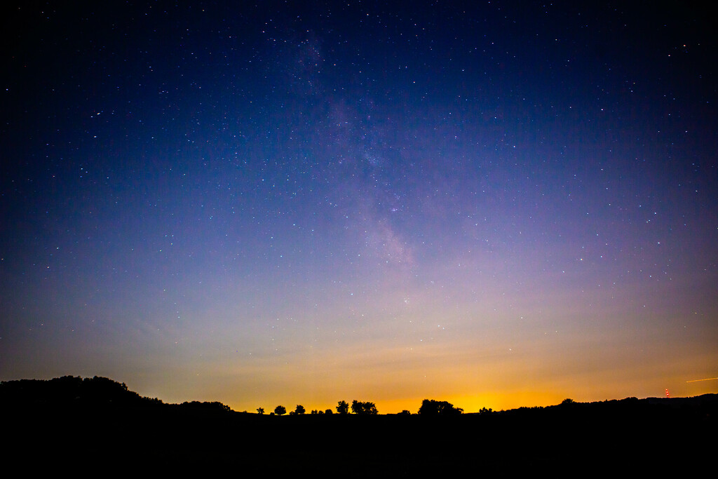 Milky Way - Saxonburg Pennsylvania  by frodob