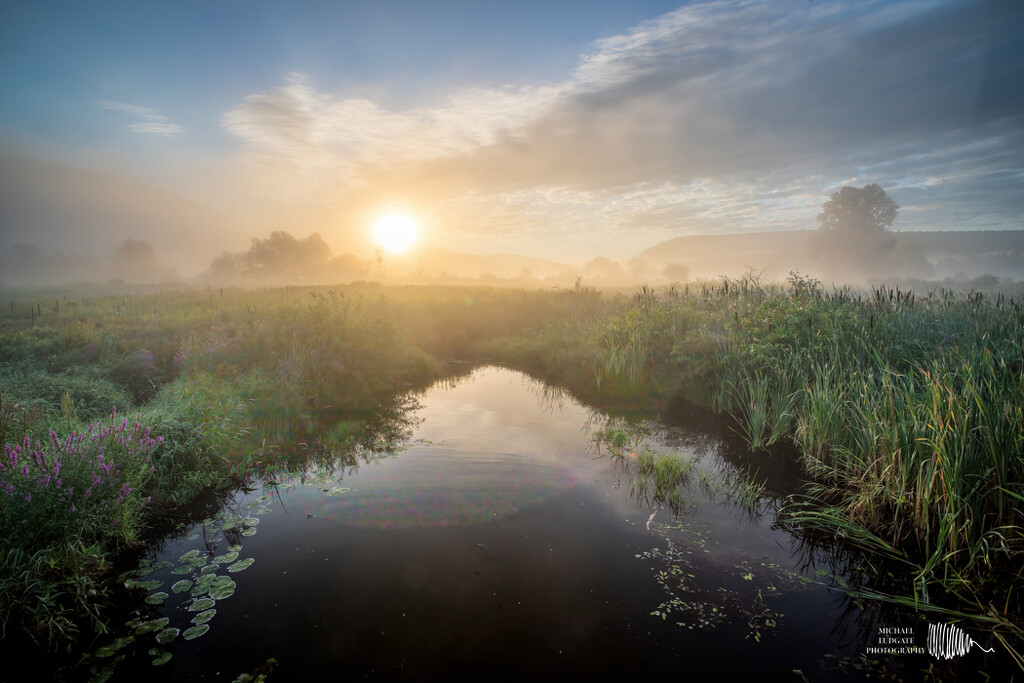 sunrise at the nature preserve by michael_ludgate