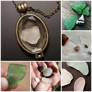 5th Aug 2024 - Great Lakes Beach Glass Collage 