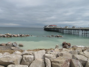 6th Aug 2024 - Cromer pier on the rocks!