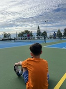 6th Aug 2024 - Watching Pickleball 