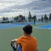 Watching Pickleball  by radiogirl