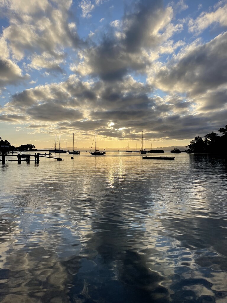 Savusavu sunset 2 by carolinesdreams