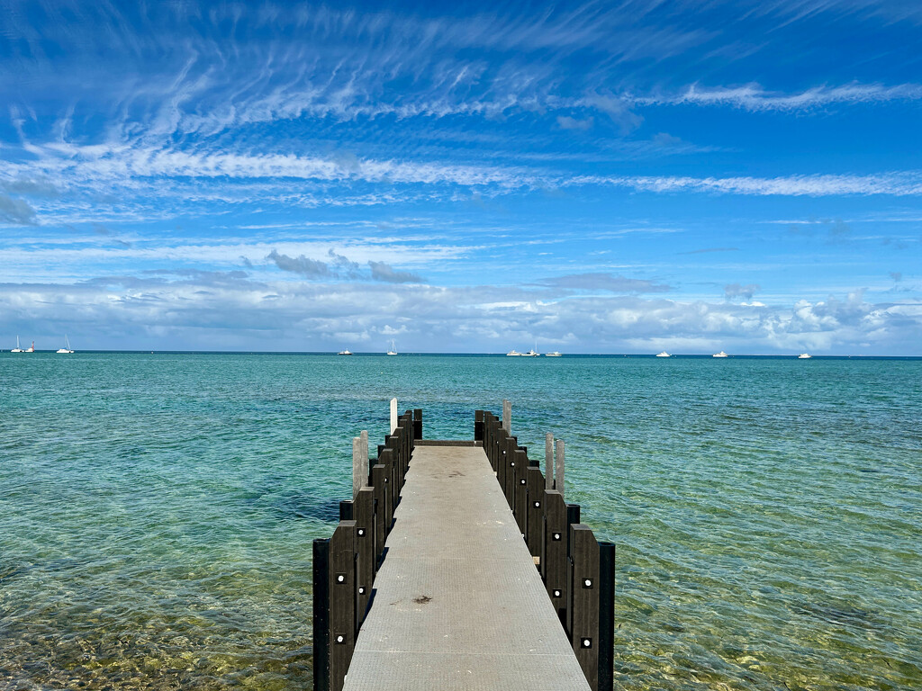 Wispy Clouds Ahead Of The Rain IMG_2825 by merrelyn